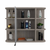 Milan Medicine Cabinet, Six External Shelves Mirror, Three Internal Shelves - 880881094783