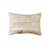 12" X 20" Natural Patchwork Cowhide Lumbar Throw Pillow - 608219325862