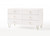 51" White Manufactured Wood Six Drawer Double Dresser - 606114156178