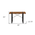 49" Brown and Black Computer Desk - 606114856092
