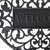 24" X 36" Black Scrollwork Welcome Semi Circle Outdoor Rubber Door Mat - 880016668797