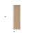 10' Natural And Beige Geometric Indoor Outdoor Runner Rug - 880016544183