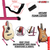 Guitar Stand A Frame Shape w Soft Foam Arm Non Slip Rubber for Acoustic Electric Bass - 810144136240