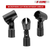 Microphone Clip Holder 6 Pieces with Screw Adapters 5/8 to 3/8 Inch - 810099496048