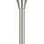 70" Nickel Metal Torchiere Floor Lamp With White Glass Dome Shade - 606114728900