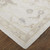 Homeroots Home Decor 5' X 8' Tan Ivory And Orange Floral Hand Knotted Stain Resistant Area Rug