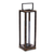 Metal Wood Tabletop Lantern Candle Holder - 880016547948