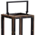 Metal Wood Tabletop Lantern Candle Holder - 880016547948