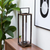 Metal Wood Tabletop Lantern Candle Holder - 880016547948