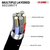 USB to USB C Cable 5PCS 65W Fast Charging w Data Transfer Durable Black Type C Cords - 810199691176