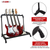 Guitar Rack 5 Slot Multi Guitars Stands Floor Safe Storage for Electric Acoustic Flying V Guitars - 810144133034