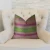 Plutus Avalanche Magenta Green and Blue Handmade Luxury Pillow - 663701008197