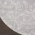 8' Ivory and Gray Floral Distressed Round Rug - 608219303143