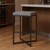 Fabric and Iron Backless Bar Height Bar Chair - 880016580426