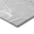 9' X 12' Gray Abstract Washable Non Skid Indoor Outdoor Area Rug - 606114932307