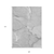 9' X 12' Gray Abstract Washable Non Skid Indoor Outdoor Area Rug - 606114932307