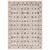 10' X 13' Ivory And Gold Oriental Power Loom Stain Resistant Area Rug With Fringe
