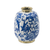 Chinoiserie Floral Porcelain Table Vase - 880016623178