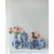 Chinoiserie Floral Porcelain Table Vase - 880016623178