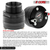 Super Tweeter 1" 200W Max 4Ohm Neodymium Magnet Titanium Bullet Speaker Horn - 810099497465