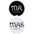 Car Coaster Mr. Mrs. Black And White 2pk - 603799750042