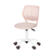 Pink and White Adjustable Height Swivel Rolling Office Chair - 880016751017
