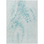 9' X 12' Teal Blue And Pale Aqua Abstract Washable Indoor Outdoor Area Rug - 880016865219