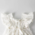 Baby Girl Belted Bow Tie Design Mesh Square Neck Solid Onesies Dress - 643491119075
