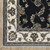 8' Ivory Oriental Runner Rug With Fringe - 608219085810