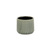 Ceramic 25 Ounce Striped Round Distressed Pot Planter - 880024835358