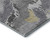 9' X 12' Gray Gold And Ivory Abstract Washable Area Rug With UV Protection - 880024590172