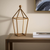 Geometric Metal Tabletop Lantern Candle Holder - 880016551211