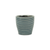 Ceramic 22 Ounce Striped Round Distressed Pot Planter - 880016797541