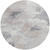 Taupe Round Floral Washable Indoor Outdoor Area Rug - 880024652443