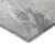 Taupe Round Floral Washable Indoor Outdoor Area Rug - 880024652443