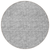 8' Silver And Ivory Round Floral Washable Indoor Outdoor Area Rug - 608219273699