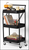 House2Home 3 Tier Foldable Rolling Trolley - 794560170012