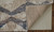Homeroots Home Decor 10' x 14' Tan Ivory and Blue Chevron Power Loom Stain Resistant Area Rug