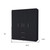 59" Black Two Drawer Combo Dresser - 608219280574