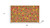 17" X 29" Brown Red And Green Floral Outdoor Coir Door Mat - 880024815602