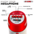 Megaphone Bullhorn Speaker Mini 30W Bull Horn Kids Megafono 800 Feet - 810047160380