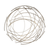 Abstract Metal Circle Hanging Dimensional Sculpture - 880016692204
