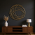 Abstract Metal Circle Hanging Dimensional Sculpture - 880016692204