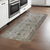 Rust Medallion Runner Rug - 880016769456
