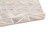 Homeroots Home Decor 8' x 10' Ivory, Gray and Blue Wool Geometric Dhurrie Flatweave Handmade Area Rug with Fringe
