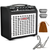 Guitar Amp 20W Electric Portable Mini Amplifier w Built in 6.5" Speaker Aux Headphone Jack - 810144134451