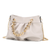 Marvila Minimalist Vegan Leather Chain Ruched Shoulder Bag - 726667409078