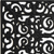 24" X 36" Black Scrollwork Outdoor Rubber Door Mat - 880016539608