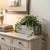 Gray Wood 98 Ounce Rectangular Distressed Planter Box - 880016584035