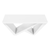 32" White Wood Abstract End Table - 608219146658